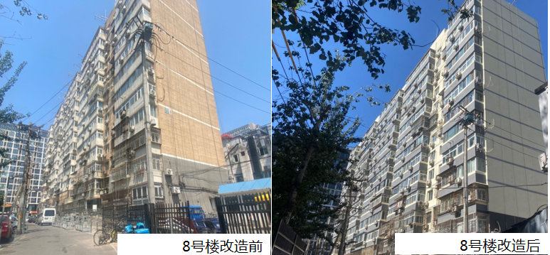 工程掠影:龍?zhí)督值缽V渠門內(nèi)大街6號(hào)樓、8號(hào)樓綜合整治項(xiàng)目